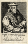 39237 Portret van Jan van Scorel, geboren 1495, kunstschilder en kanunnik van St. Marie te Utrecht, overleden 1562. Te ...